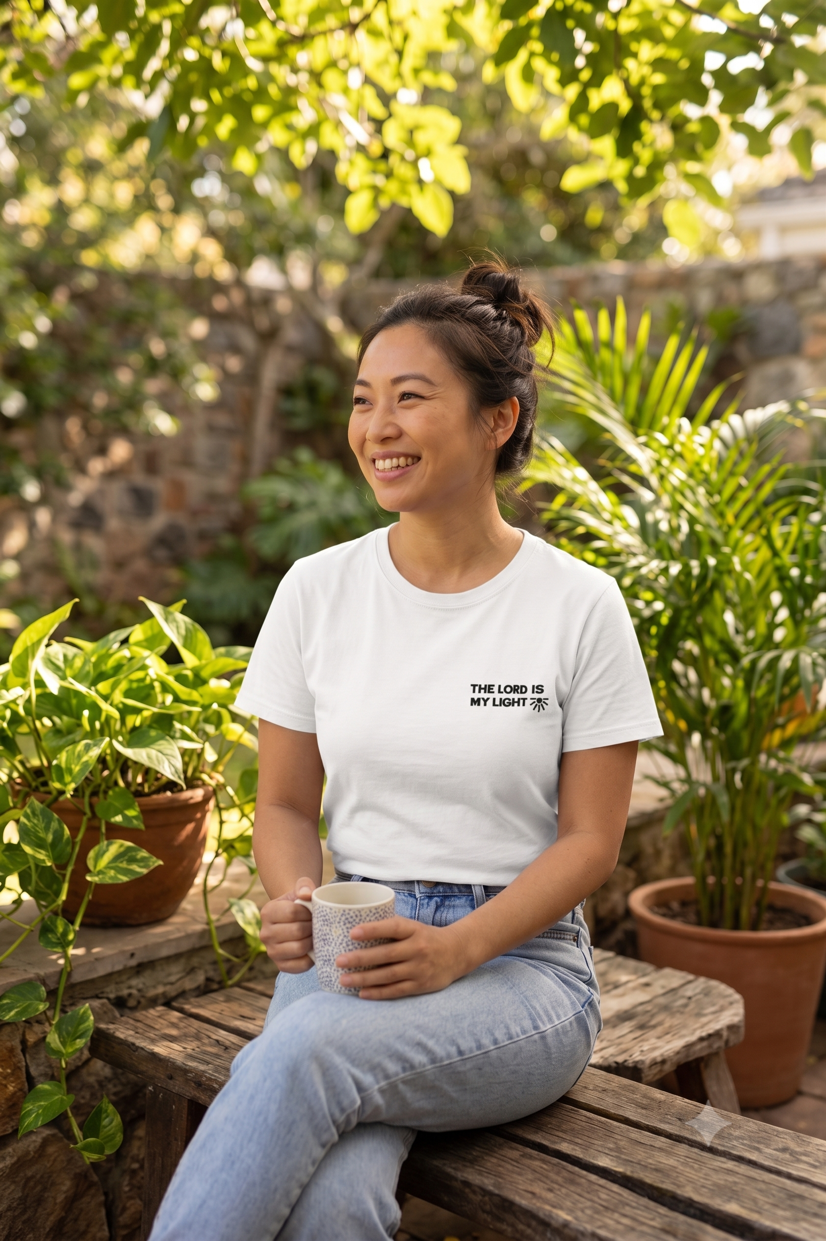 The Lord Is My Light Tee - Image 2